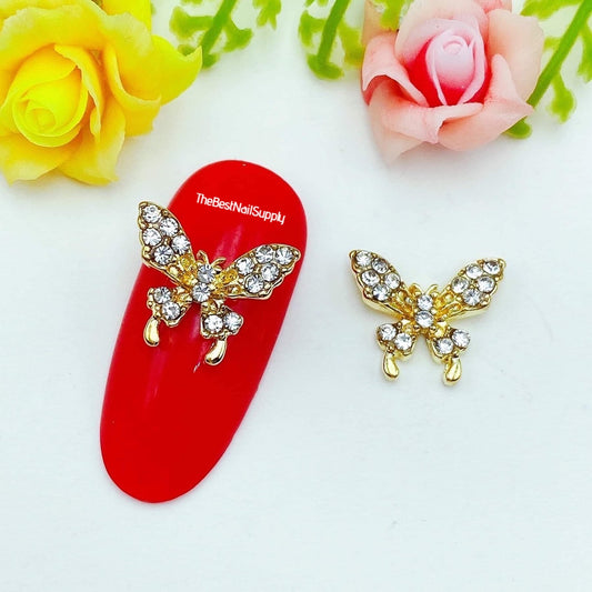 Zircon Butterfly (Gold)