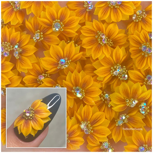 Sunflower 3D Acrylic Flowers (Style 19)