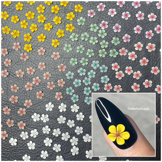 3D Acrylic Flowers 7 Colors (Style 78)