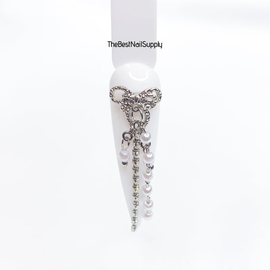 Dangle Nail Charms (Pearl)