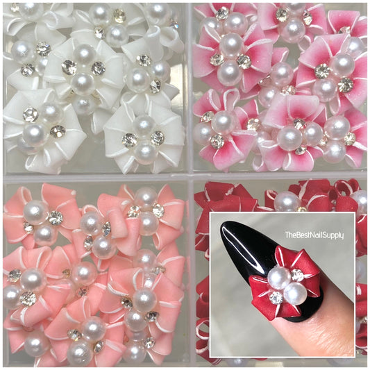 3D Acrylic Flowers 4 Colors (Style 12)