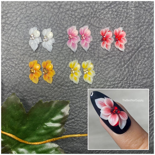 3D Acrylic Flowers 7 Colors (Style 26)